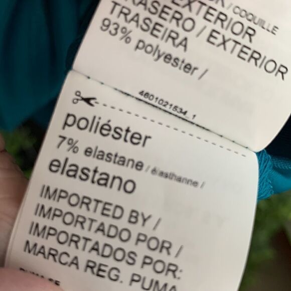 Puma Size Small Drycell short sleeve polo. Color: ocean depths - Picture 5 of 10